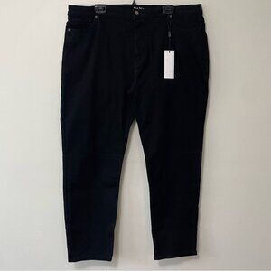 New Mr Max Black Slim Leg Stretch Jeans Plus Size 22 bin 4E